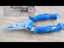 Charger et lire la vidéo dans la visionneuse de la Galerie, Pince miniature en titane fusionné de 5 po