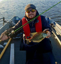 Load image into Gallery viewer, PRE-ORDER: ACC Crappie Stix 2-Piece Dock Shooter/Spinning Rod