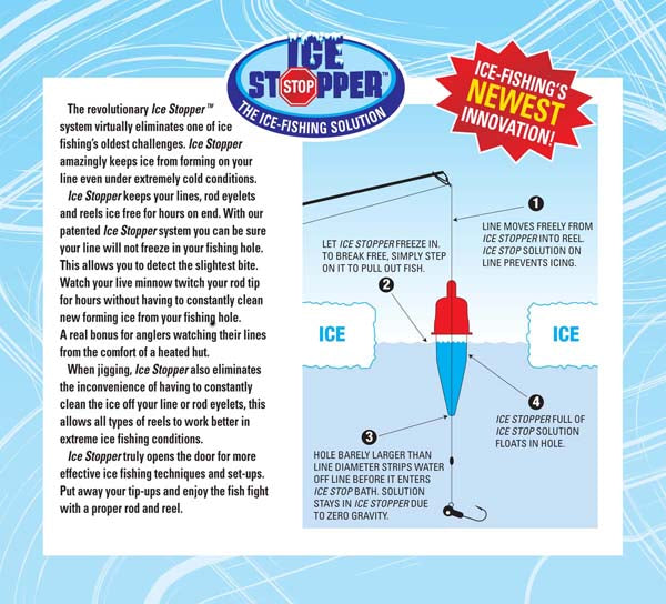 Ice Stopper Bobber Kit IS-KIT - Fishingurus Angler's International Resources