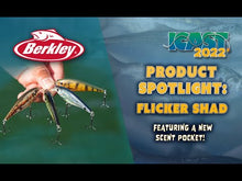 Charger et lire la vidéo dans la visionneuse de la Galerie, Scented Flicker Shad® (avec Gulp!® Hard Bait Gel)