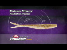 Load and play video in Gallery viewer, Berkley PowerBait® MaxScent Flatnose Minnow 4 po
